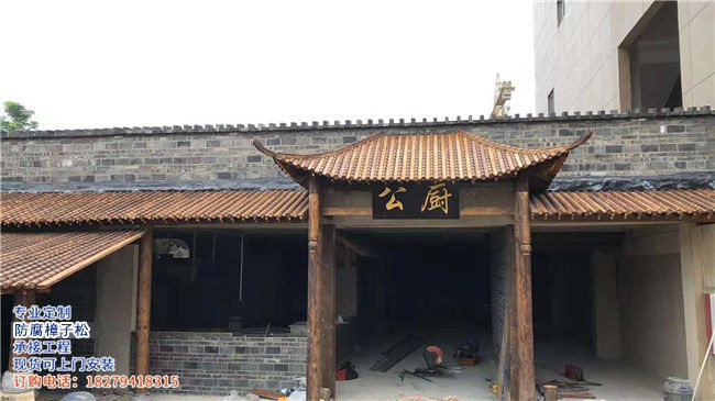 木質(zhì)門頭古建門樓